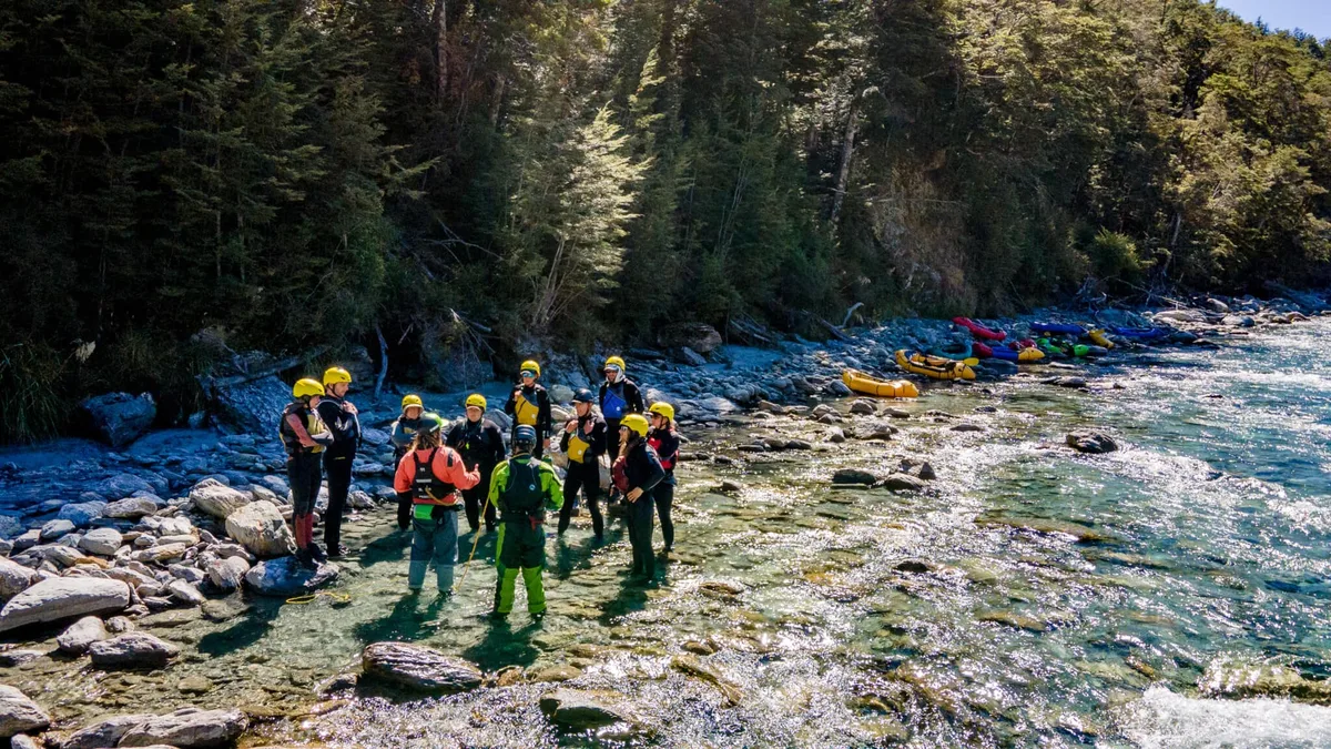 Arc training team in the field